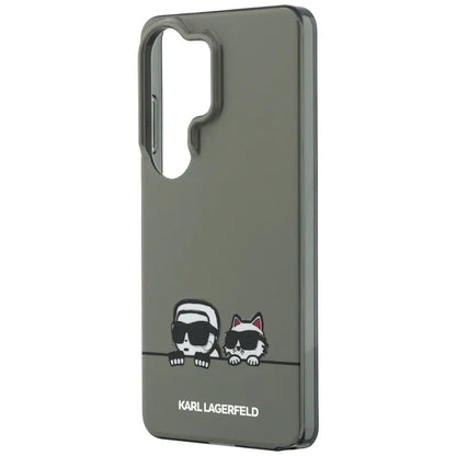Karl Lagerfeld IML Peekaboo Karl & Choupette MagSafe dėklas - Samsung Galaxy S26 Ultra (Juodas)