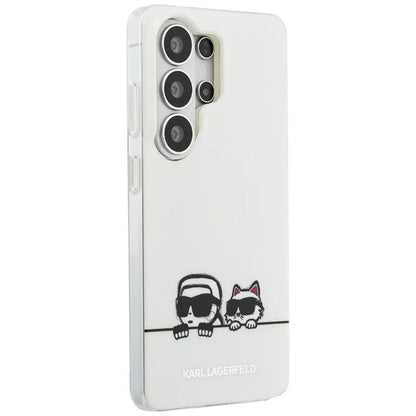 Karl Lagerfeld IML Peekaboo Karl & Choupette MagSafe - "Samsung Galaxy S26 Ultra" dėklas (Skaidrus)