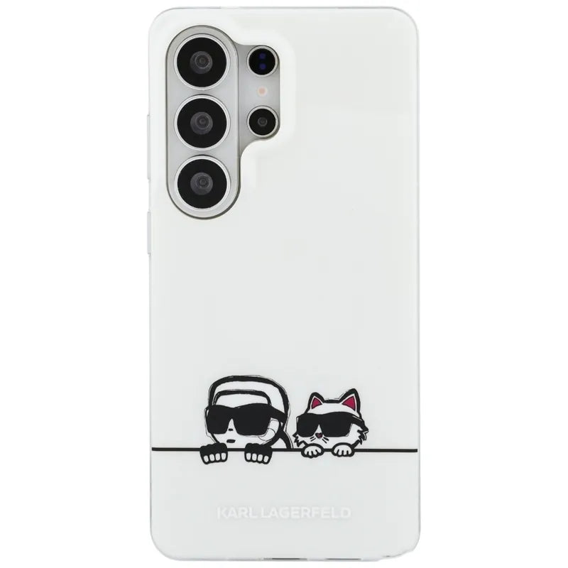 Karl Lagerfeld IML Peekaboo Karl & Choupette MagSafe - "Samsung Galaxy S26 Ultra" dėklas (Skaidrus)