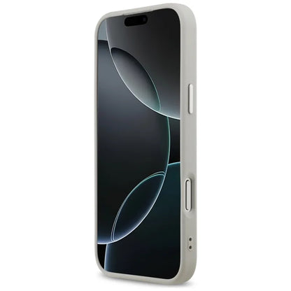 Karl Lagerfeld Karl & Choupette aplikacijos MagSafe - Dėklas iPhone 17 Pro (pilkas)