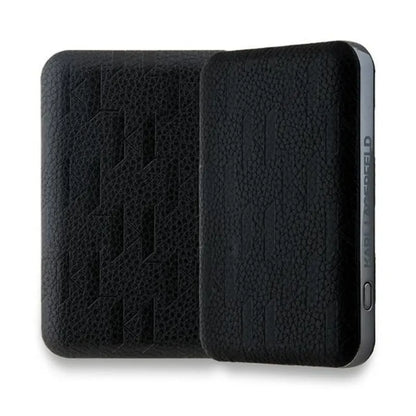 Karl Lagerfeld Karl & Choupette Head Pin MagSafe – Belaidis išorinis akumuliatorius 5000 mAh 15W (juodas)