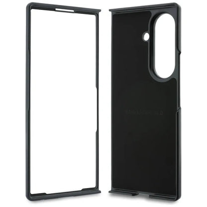 Karl Lagerfeld Karl & Choupette Pins MagSafe – dėklas Samsung Galaxy Z Fold 8 Ultra (juodas)