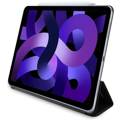Karl Lagerfeld Knygos tipo dėklas Saffiano magnetinis Karl & Choupette - skirtas iPad Air 13” M3 (2025) / iPad Air 13” M2 (2024) (juoda)