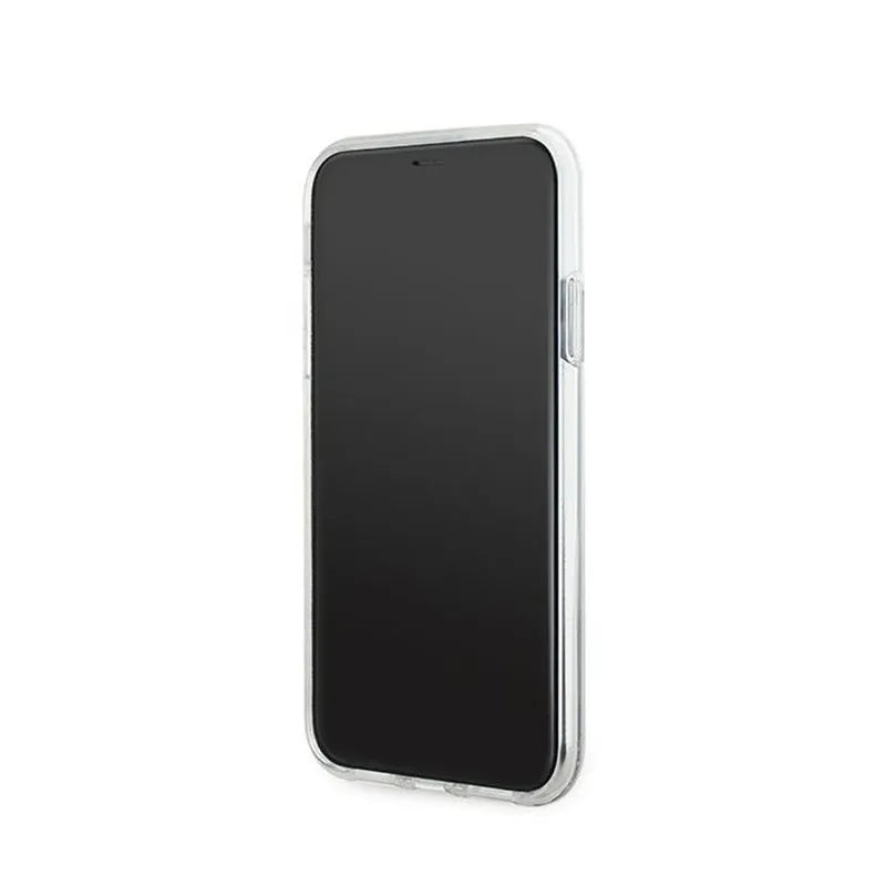 Karl Lagerfeld Liquid Glitter Choupette Head MagSafe – iPhone 11 dėklas (skaidrus)