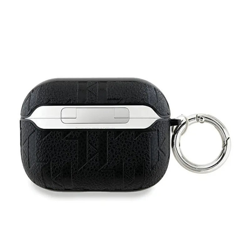 Karl Lagerfeld Monogram Karl & Choupette galva - AirPods Pro 2 dėklas (juodas)
