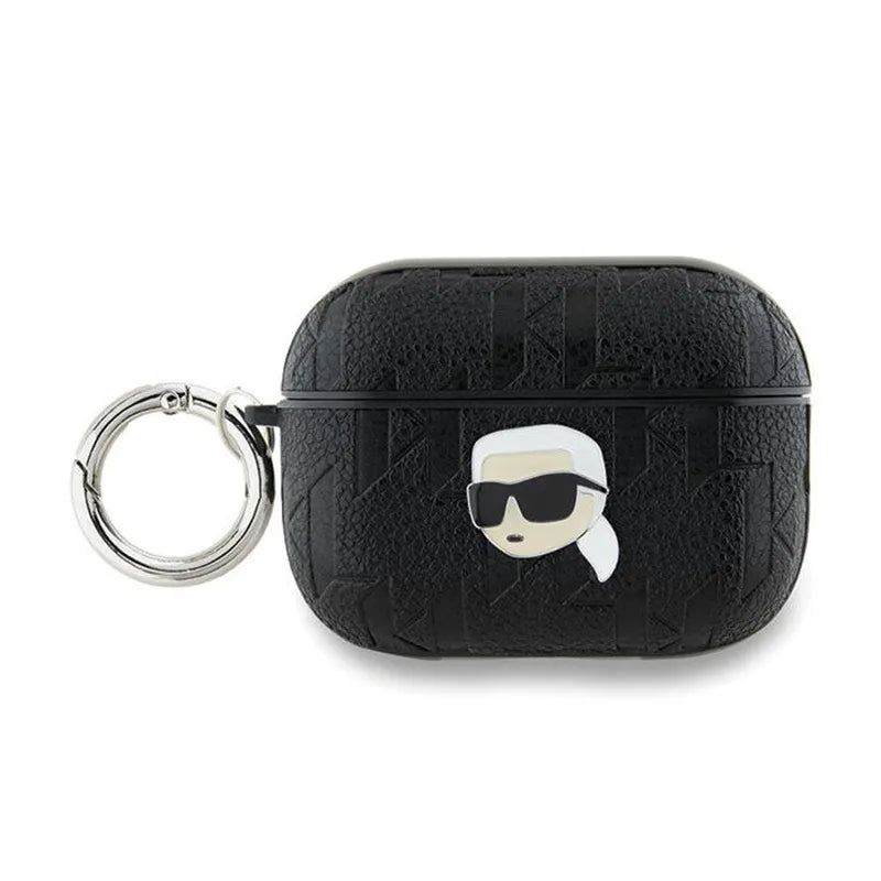 Karl Lagerfeld Monogram Karl Head – AirPods Pro 2 dėklas (juodas)