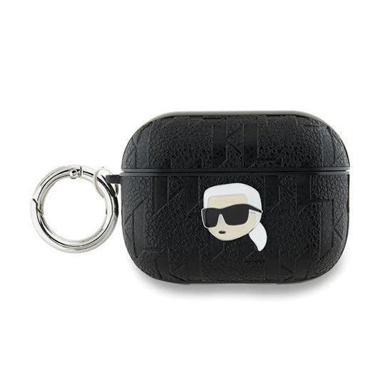 Karl Lagerfeld Monogram Karl Head – AirPods Pro 2 dėklas (juodas)