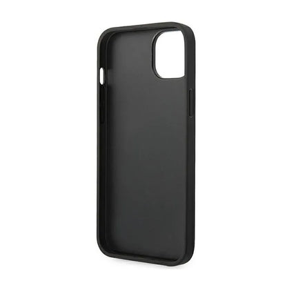 Karl Lagerfeld Monogram Stripe – iPhone 14 Plus dėklas (Rudas)