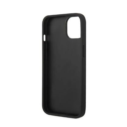 Karl Lagerfeld NFT Blizgantis Choupette Patch - dėklas iPhone 14 (sidabras)