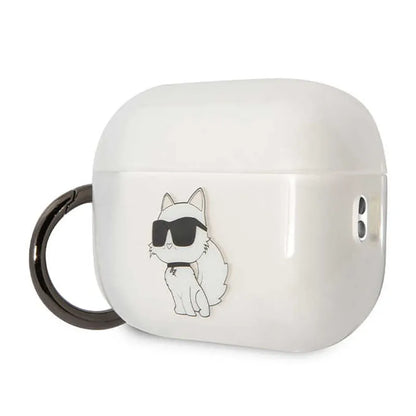 Karl Lagerfeld NFT Ikonik Choupette Head - Dėklas Apple AirPods Pro 2 (Skaidrus)