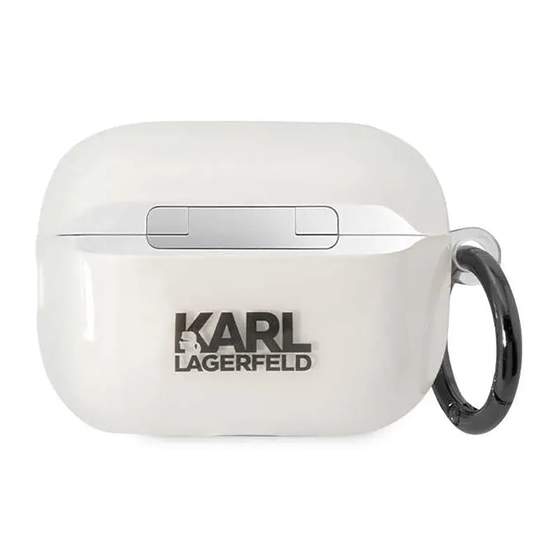 Karl Lagerfeld NFT Ikonik Choupette Head - Dėklas Apple AirPods Pro 2 (Skaidrus)