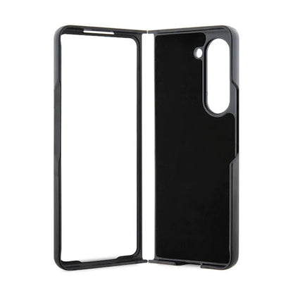 Karl Lagerfeld NFT Saffiano Karl & Choupette Pin - Samsung Galaxy Z Fold 5 dėklas (juodas)
