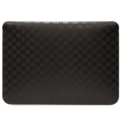 Karl Lagerfeld NFT Saffiano Monogram Ikonik Karl Sleeve – 14 col. nešiojamojo kompiuterio dėklas (juodas)