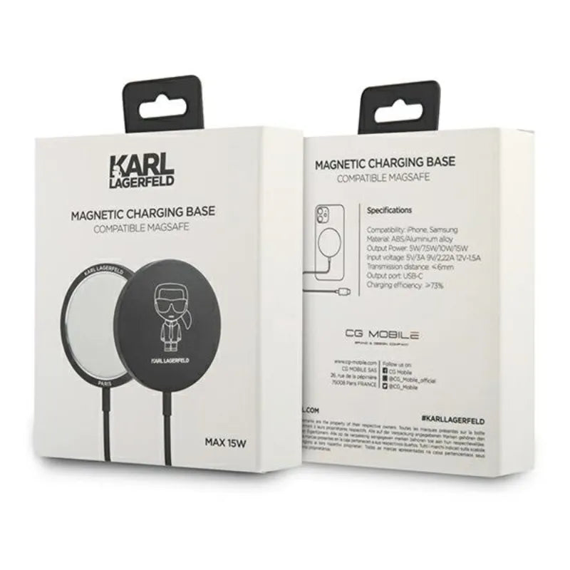 Karl Lagerfeld Outline Magnetinis įkroviklio pagrindas 15W