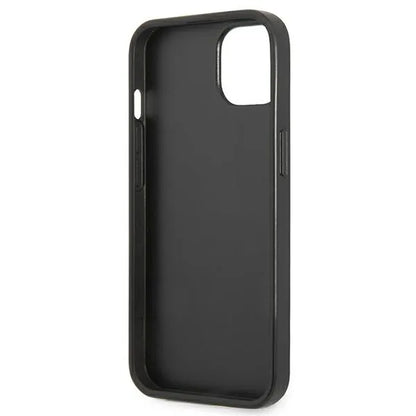 Karl Lagerfeld Perforated Allover – dėklas, skirtas iPhone 13 mini (juodas)