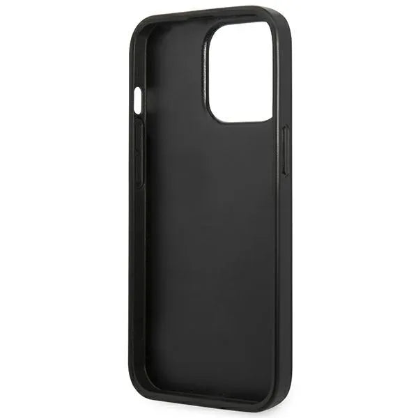 Karl Lagerfeld Perforated Allover – dėklas, skirtas „iPhone 13 Pro Max“ (juodas)