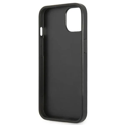 Karl Lagerfeld Perforated Allover – „iPhone 13 mini“ dėklas (oranžinis)