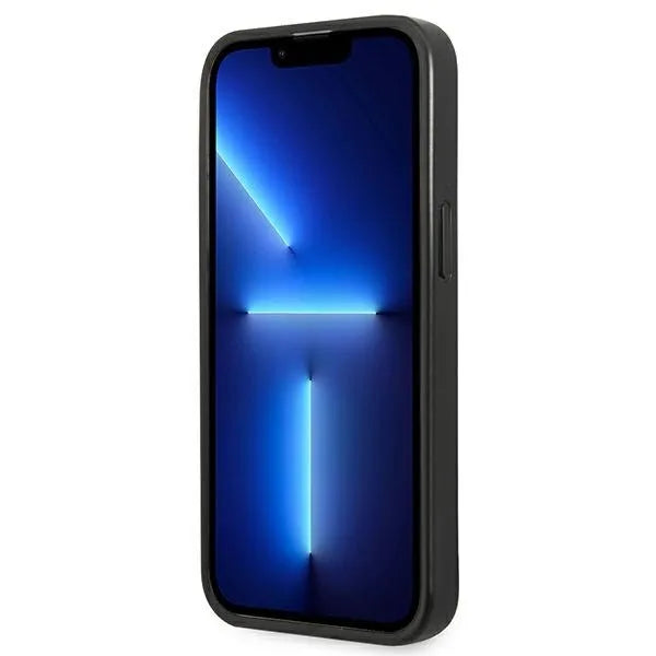 Karl Lagerfeld Perforated Allover – „iPhone 13 Pro“ dėklas (juodas)