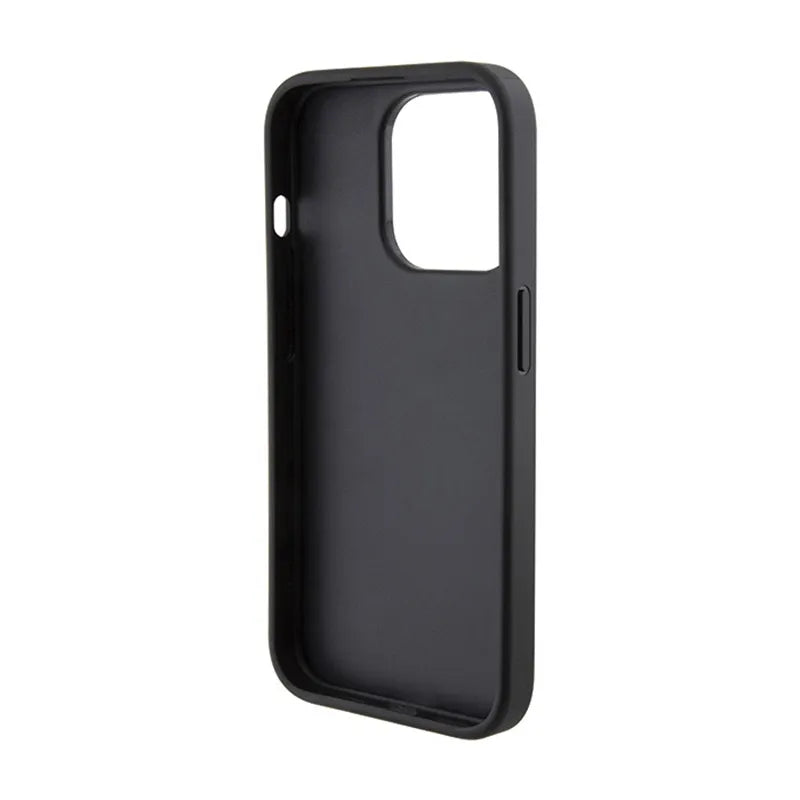 Karl Lagerfeld Quilted K Pattern – „iPhone 15 Pro“ dėklas (juodas)
