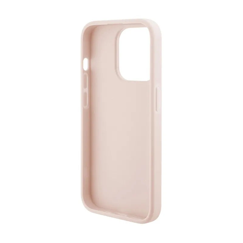 Karl Lagerfeld Quilted K Pattern – „iPhone 15 Pro Max“ dėklas (rožinis)