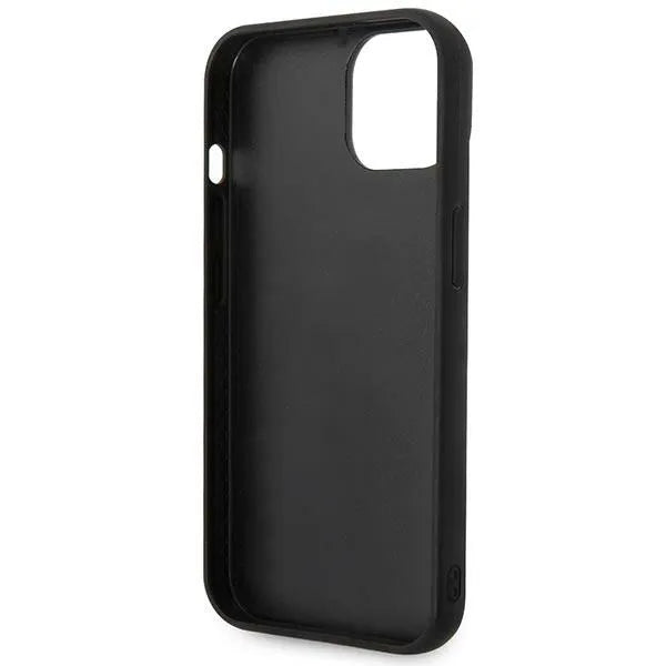 Karl Lagerfeld Quilted Puffy Ikonik Piin - dėklas iPhone 14 (juodas)
