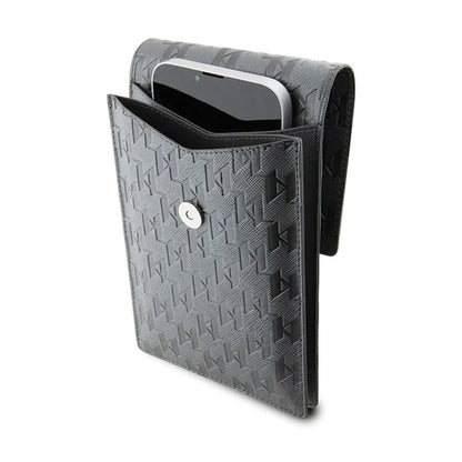 Karl Lagerfeld Saffiano Monogram Choupette - Telefono per peti (sidabras)