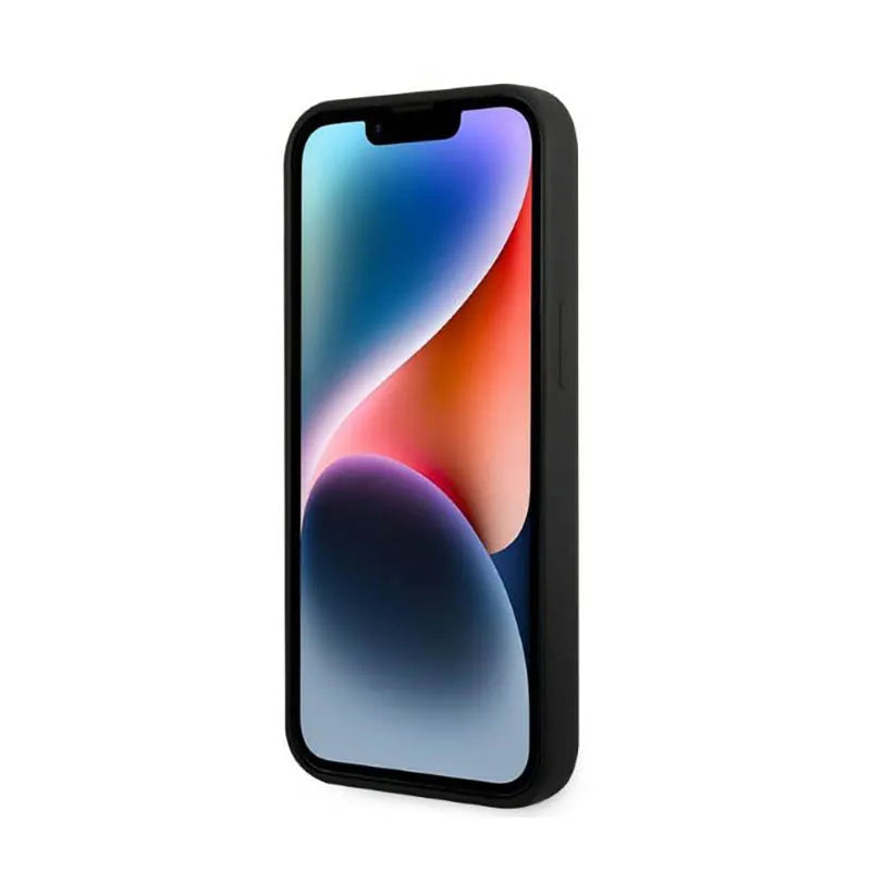 Karl Lagerfeld Silicone RSG – dėklas, skirtas iPhone 14 Plus (juodas)