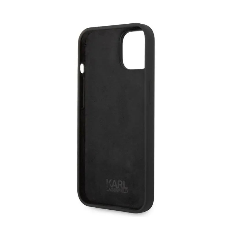 Karl Lagerfeld silikoninis NFT Choupette – dėklas, skirtas „iPhone 14 Plus“ (juodas)