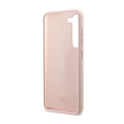 Karl Lagerfeld Silikoninis NFT Choupette – dėklas, skirtas Samsung Galaxy S23+ (Rožinis)