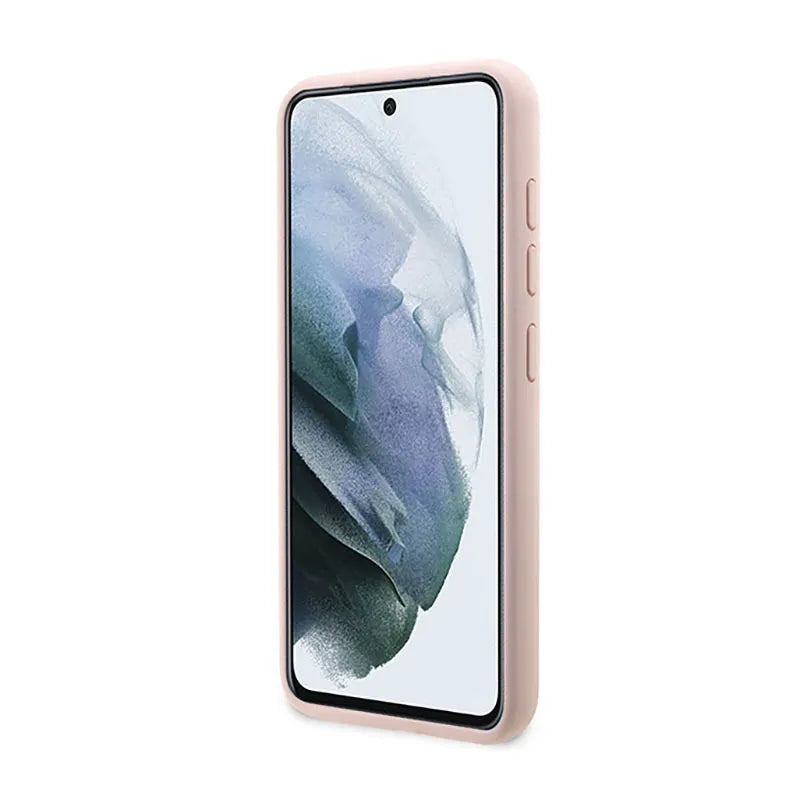 Karl Lagerfeld Silikoninis NFT Ikonik – dėklas Samsung Galaxy S23+ (rožinis)