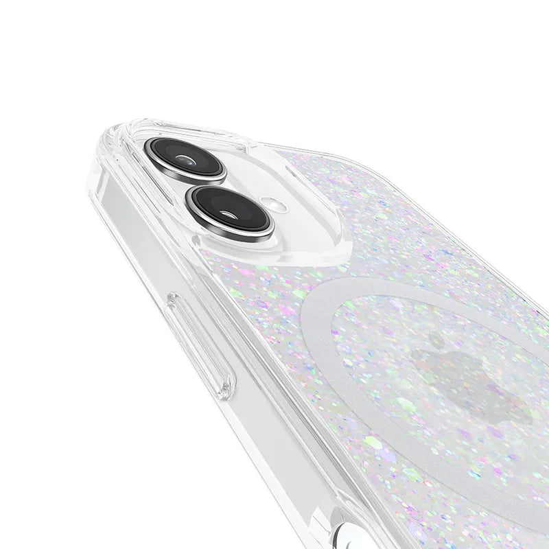 Kate Spade New York Apsauginis dėklas suderinamas su MagSafe – skirtas iPhone 16 (Stambūs blizgučiai)