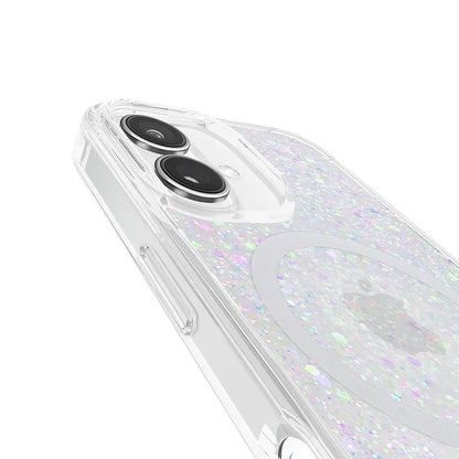 Kate Spade New York Apsauginis dėklas suderinamas su MagSafe – skirtas iPhone 16 (Stambūs blizgučiai)