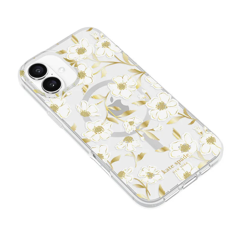 Kate Spade New York apsauginis „Gems“ MagSafe dėklas, skirtas iPhone 16 Plus (Saulėtos gėlės)