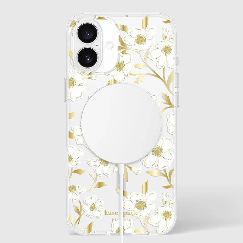 Kate Spade New York apsauginis „Gems“ MagSafe dėklas, skirtas iPhone 16 Plus (Saulėtos gėlės)