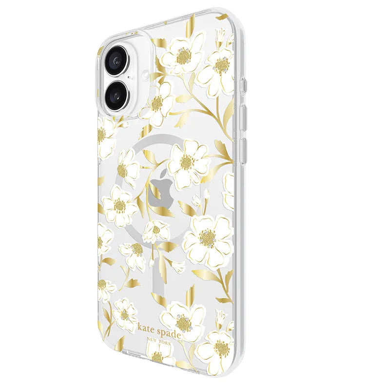 Kate Spade New York apsauginis „Gems“ MagSafe dėklas, skirtas iPhone 16 Plus (Saulėtos gėlės)