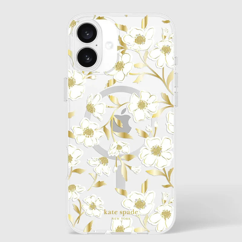 Kate Spade New York apsauginis „Gems“ MagSafe dėklas, skirtas iPhone 16 Plus (Saulėtos gėlės)