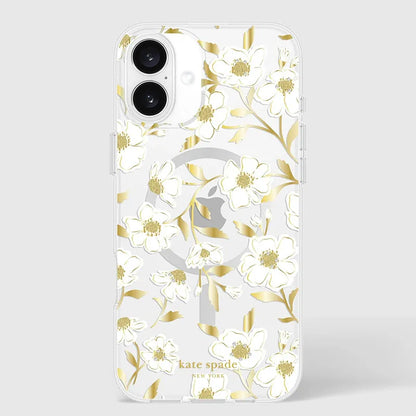 Kate Spade New York apsauginis „Gems“ MagSafe dėklas, skirtas iPhone 16 Plus (Saulėtos gėlės)