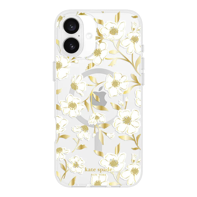 Kate Spade New York apsauginis „Gems“ MagSafe dėklas, skirtas iPhone 16 Plus (Saulėtos gėlės)