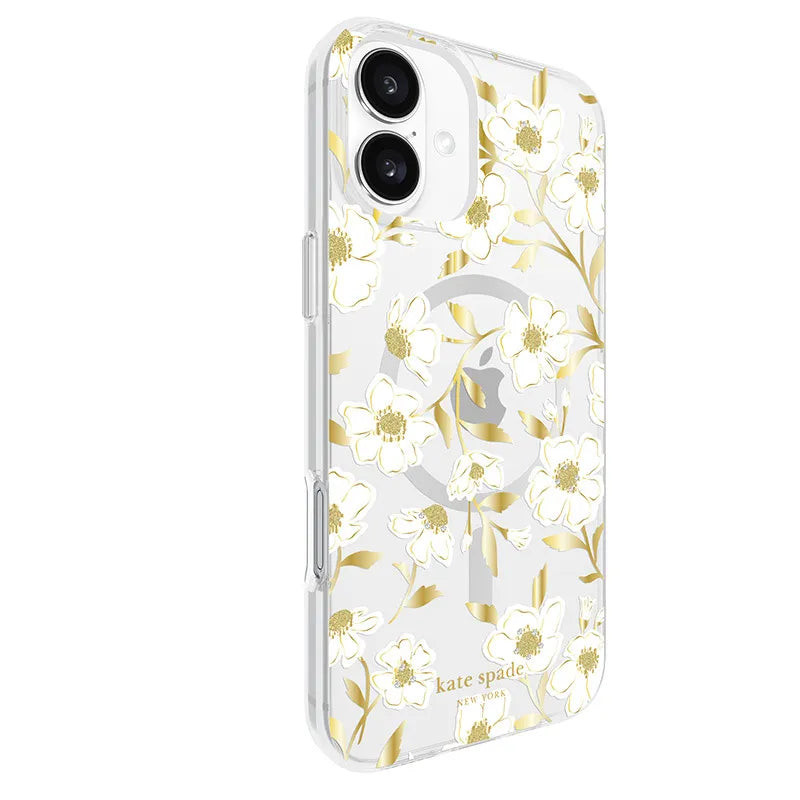 Kate Spade New York apsauginis „Gems“ MagSafe dėklas, skirtas iPhone 16 Plus (Saulėtos gėlės)