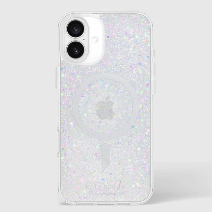 Kate Spade New York Apsauginis MagSafe dėklas – skirtas iPhone 16 Plus (stambus blizgučiai)