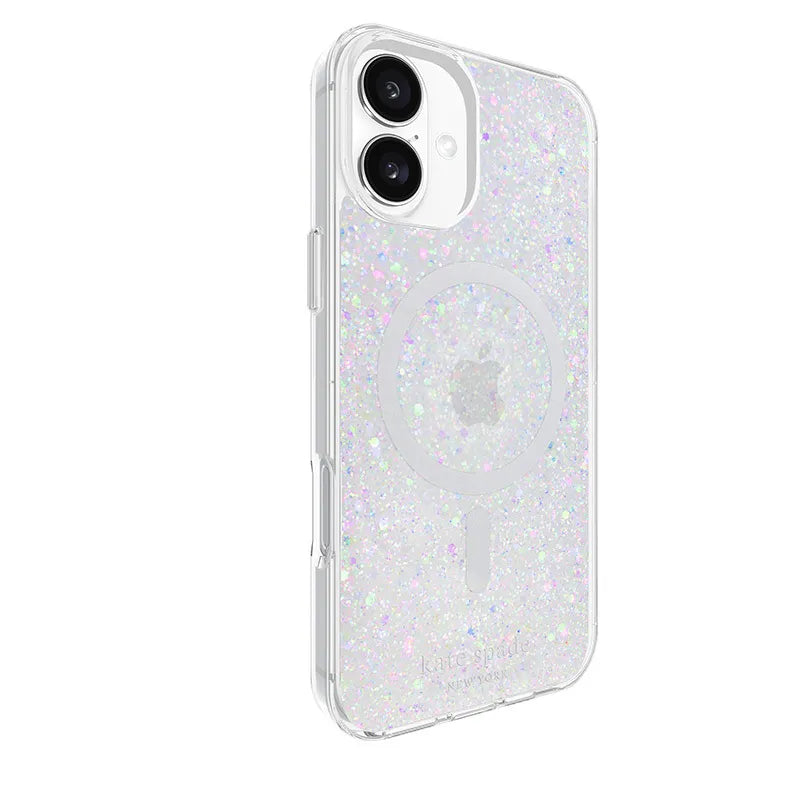 Kate Spade New York Apsauginis MagSafe dėklas – skirtas iPhone 16 Plus (stambus blizgučiai)
