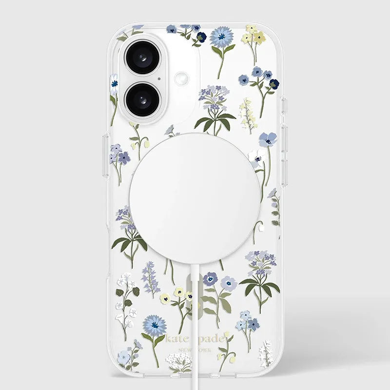 Kate Spade New York Apsauginis MagSafe – dėklas, skirtas „iPhone 16“ („Precious Bloom“)