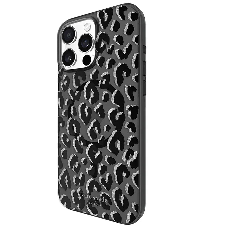 Kate Spade New York apsauginis „MagSafe“ dėklas, skirtas „iPhone 16 Pro Max“ (City Leopard)