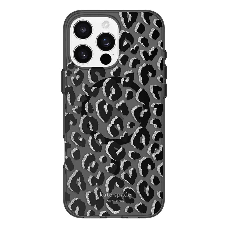 Kate Spade New York apsauginis „MagSafe“ dėklas, skirtas „iPhone 16 Pro Max“ (City Leopard)