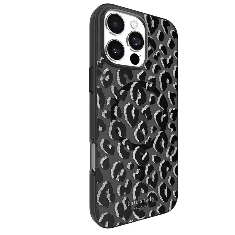 Kate Spade New York apsauginis „MagSafe“ dėklas, skirtas „iPhone 16 Pro Max“ (City Leopard)