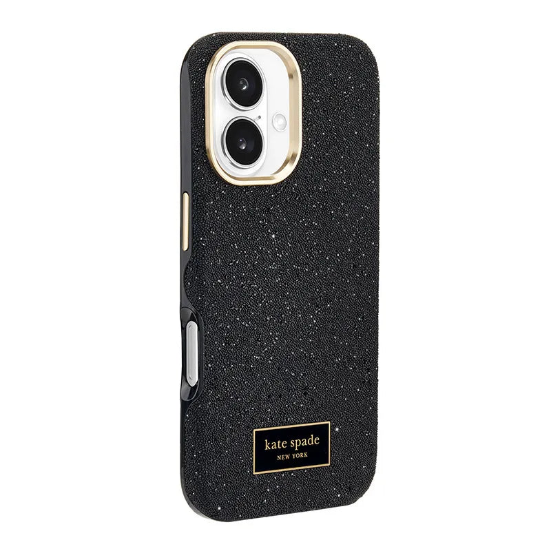 Kate Spade New York Crystal Pave MagSafe – „iPhone 16“ dėklas (Nightfall)