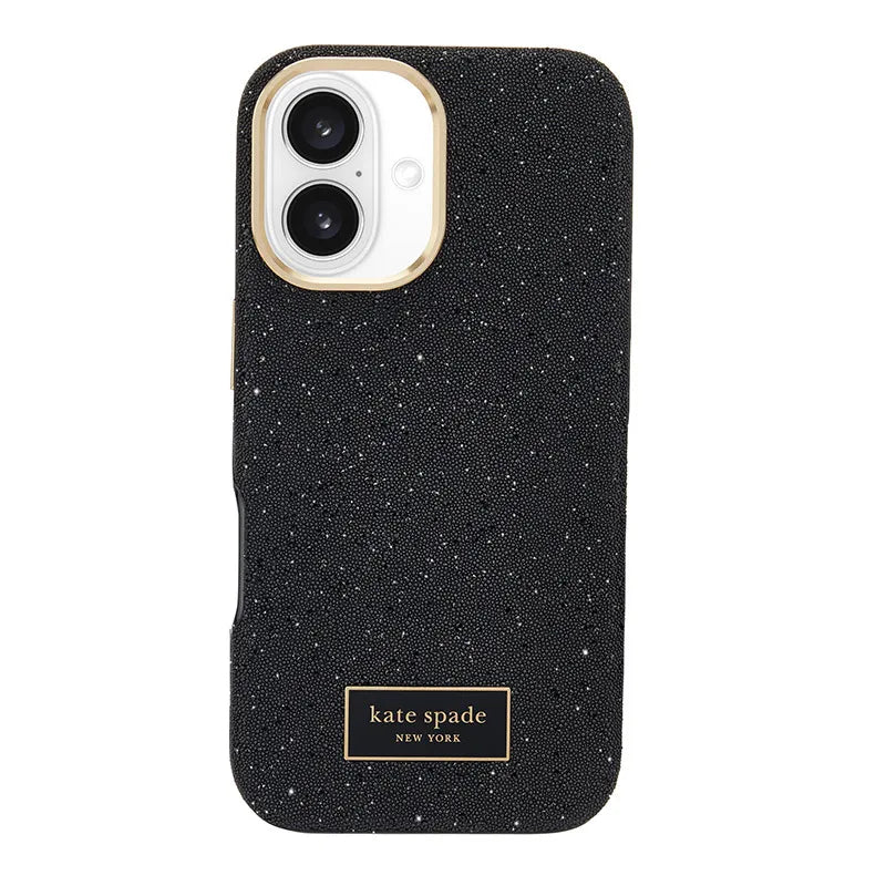 Kate Spade New York Crystal Pave MagSafe – „iPhone 16“ dėklas (Nightfall)