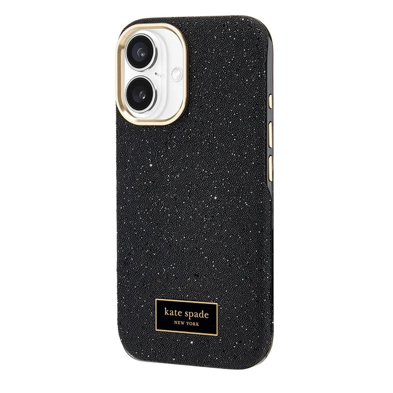 Kate Spade New York Crystal Pave MagSafe – „iPhone 16“ dėklas (Nightfall)