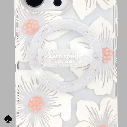 Kate Spade New York magnetinis žiedinis laikiklis – MagSafe piršto laikiklis ("The Sparkle Silver")