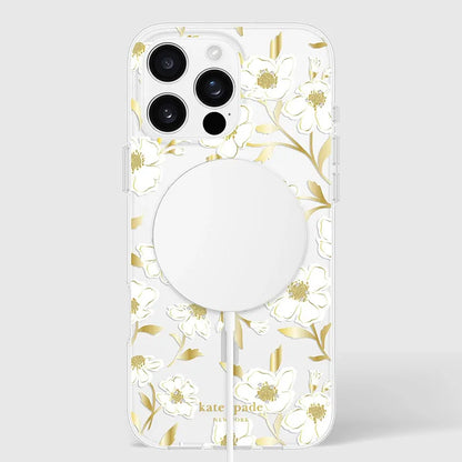 Kate Spade New York Protective Gems MagSafe – dėklas, skirtas iPhone 16 Pro Max (Sunshine Floral)